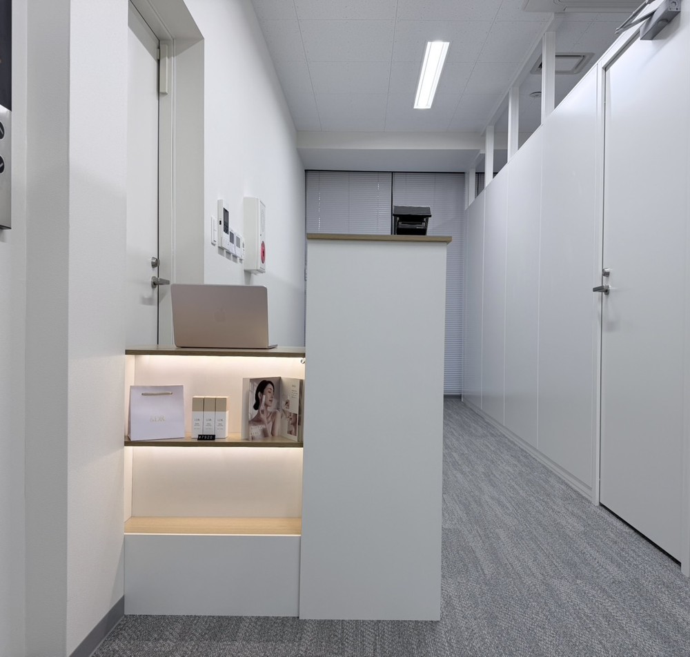 Smart Skin Clinic 八丁堀分院的前台